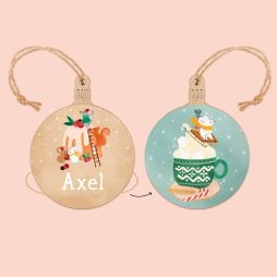 Kit Boule de Noël personnalisée - Noël Confort - Souris