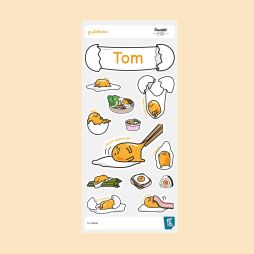 Stickers gourde décoratifs - Gudetama