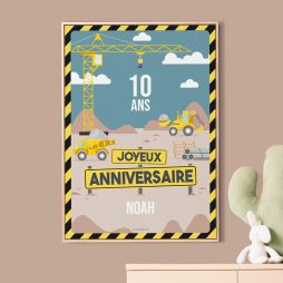 Poster Anniversaire-Posters Décoratifs 0,00 € Ludilabel 1