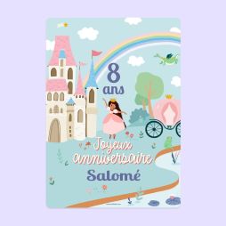 Poster Anniversaire - Princesses-Posters Décoratifs 15,99 € Ludilabel Princesse 1