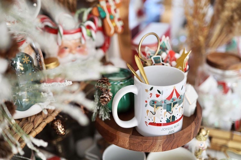 Mug de Noël personnalisés